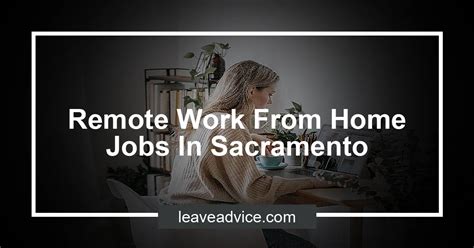 Understanding the need to diversify, the city in. . Work from home jobs sacramento
